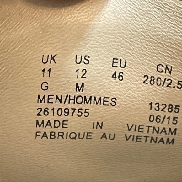 Clarks Cherry Mahogany Leather Dress Shoe - Picture 6 of 7